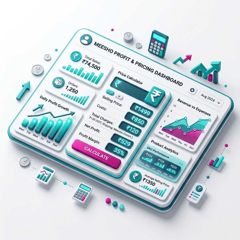 Meesho Listing Price Calculator - Professional Profit Analysis Tool for Sellers